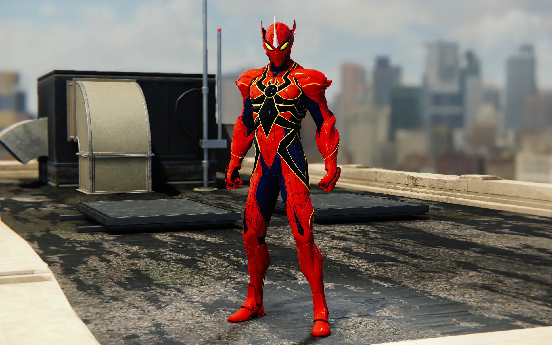 Kamen Rider Arachnid At Marvels Spider Man Remastered Nexus Mods And