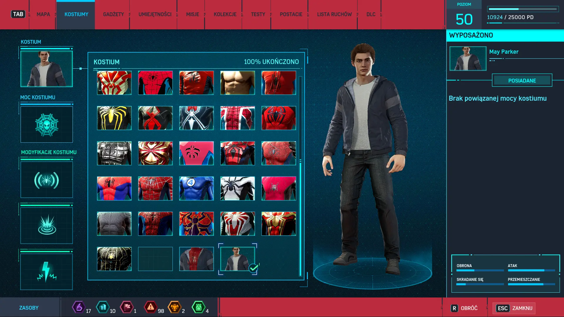 Peter Parker Suit Slot At Marvels Spider Man Remastered Nexus Mods