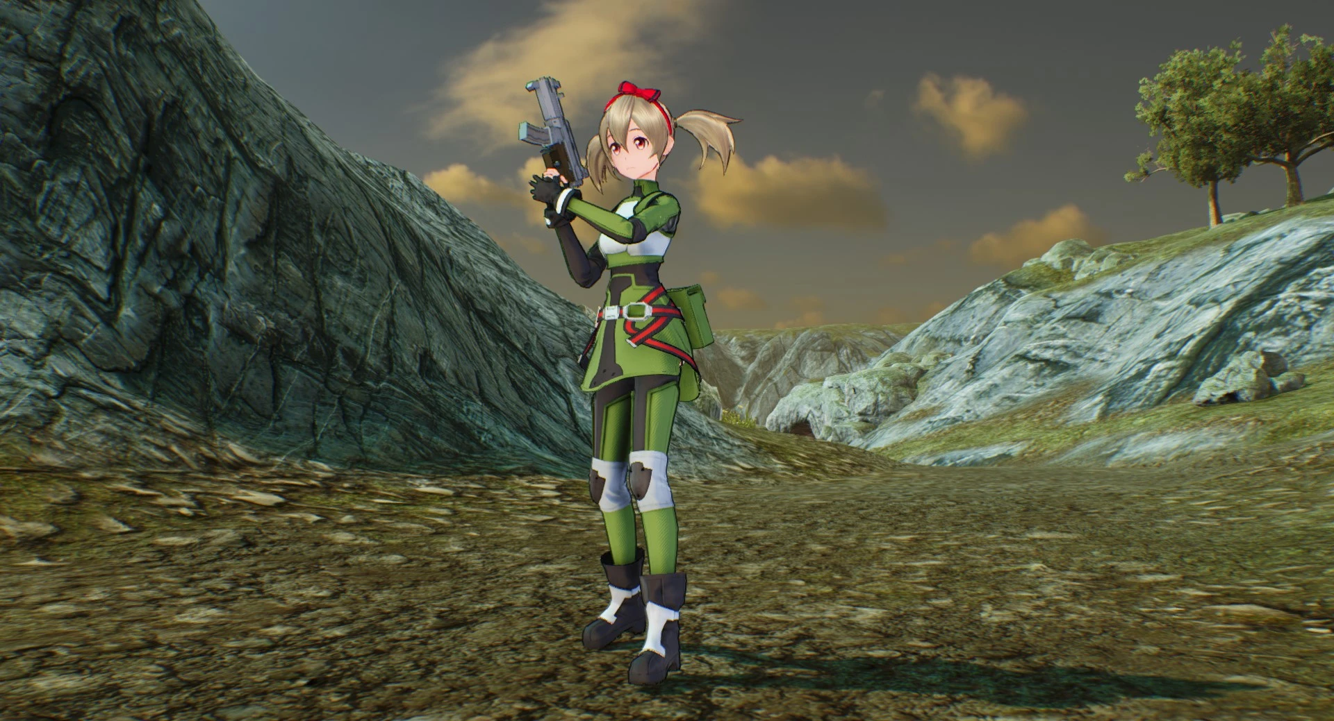 Silica GGO Hero Quest Solo At Sword Art Online Fatal Bullet Nexus