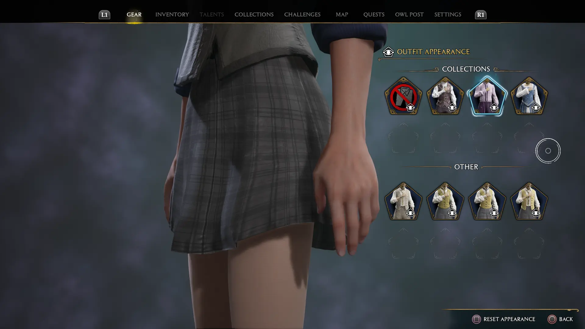 Short Skirts With Less Clipping In All Player Outfits At Hogwarts