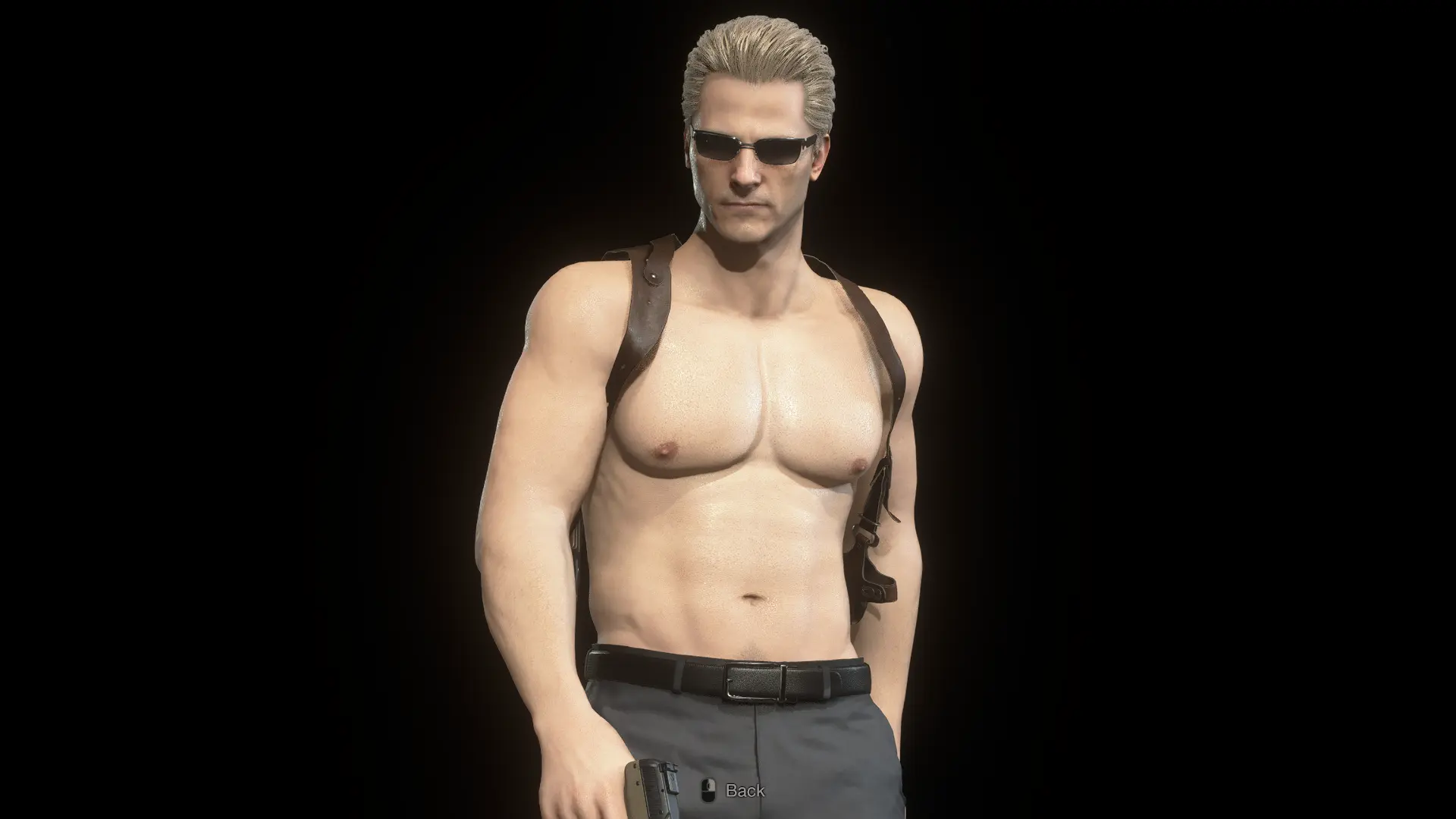 Shirtless Albert Wesker At Resident Evil Nexus Mods And