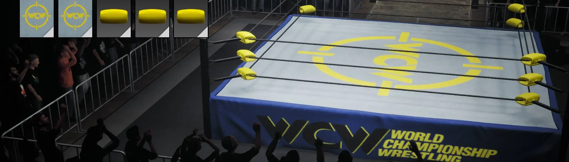 Wcw Mid S Ring Textures At Aew Fight Forever Nexus Mods And Community