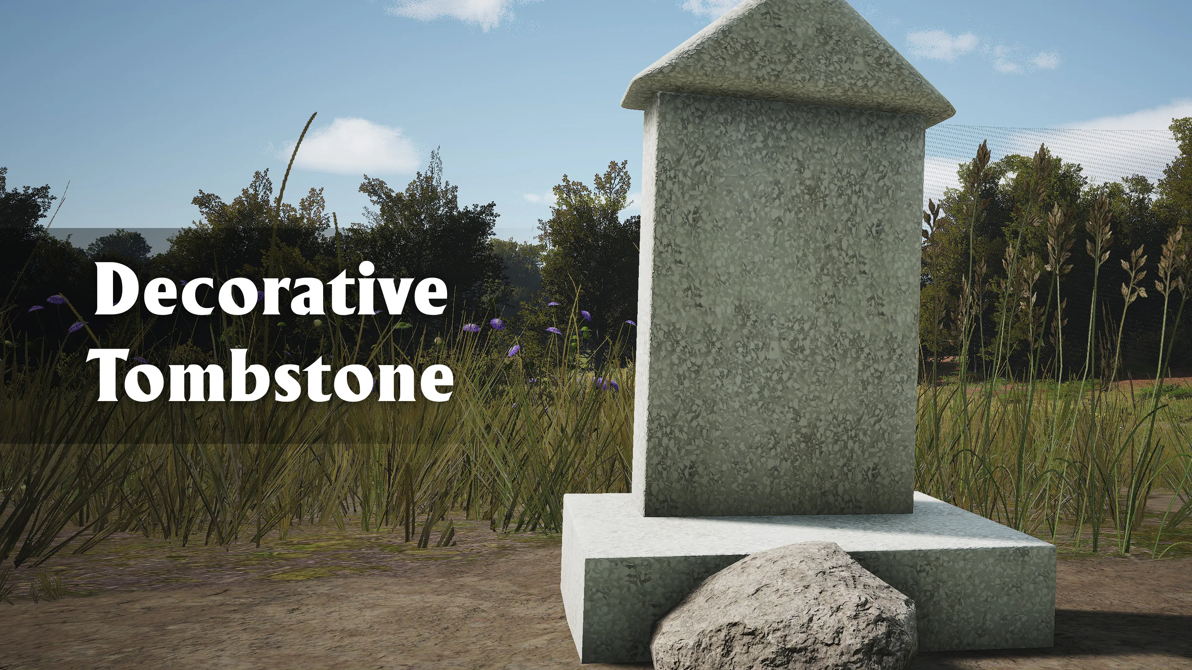 Decorative Tombstone At Manor Lords Nexus Mods And Community