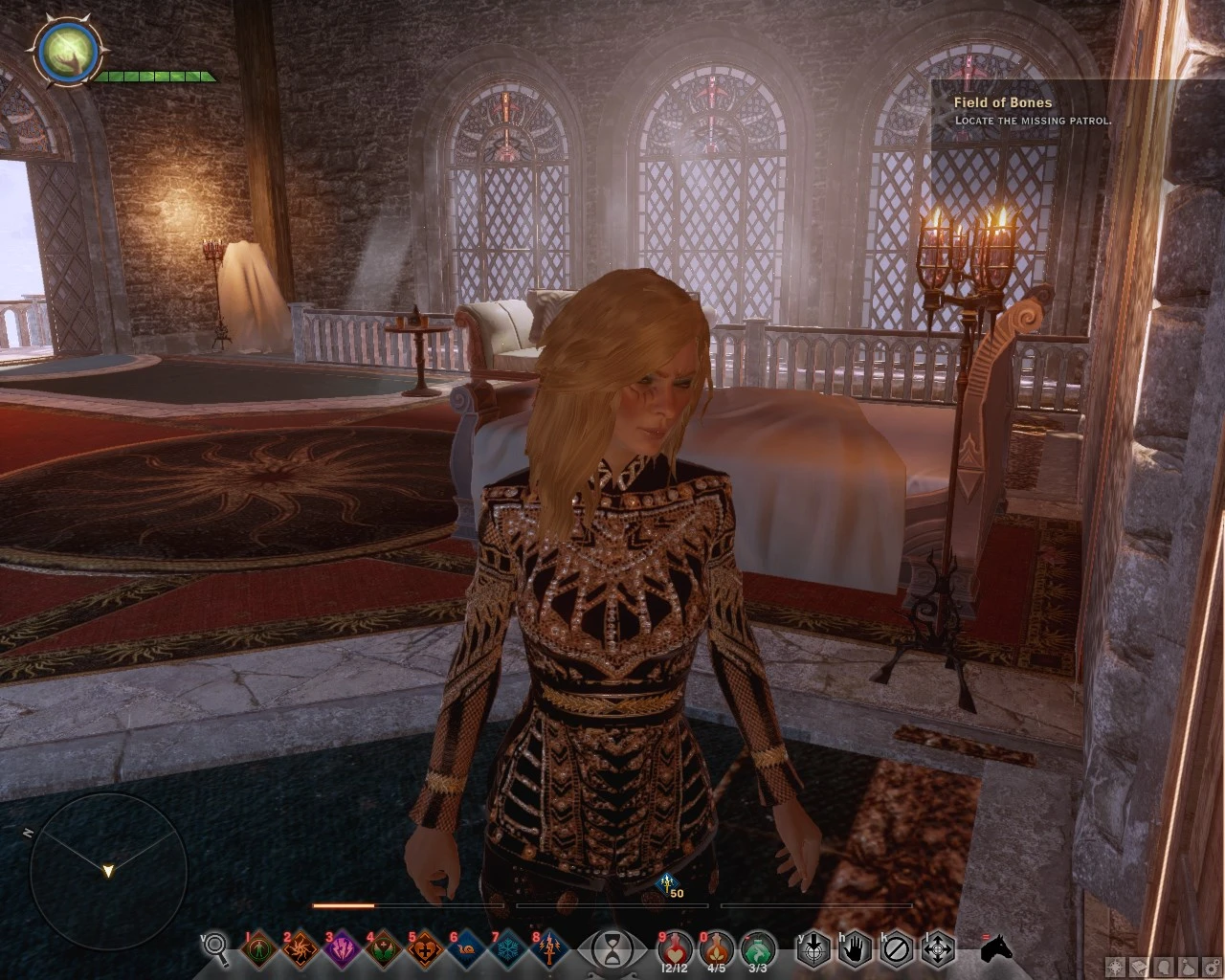 Embellished Outfit For All Female Inquisitors At Dragon Age