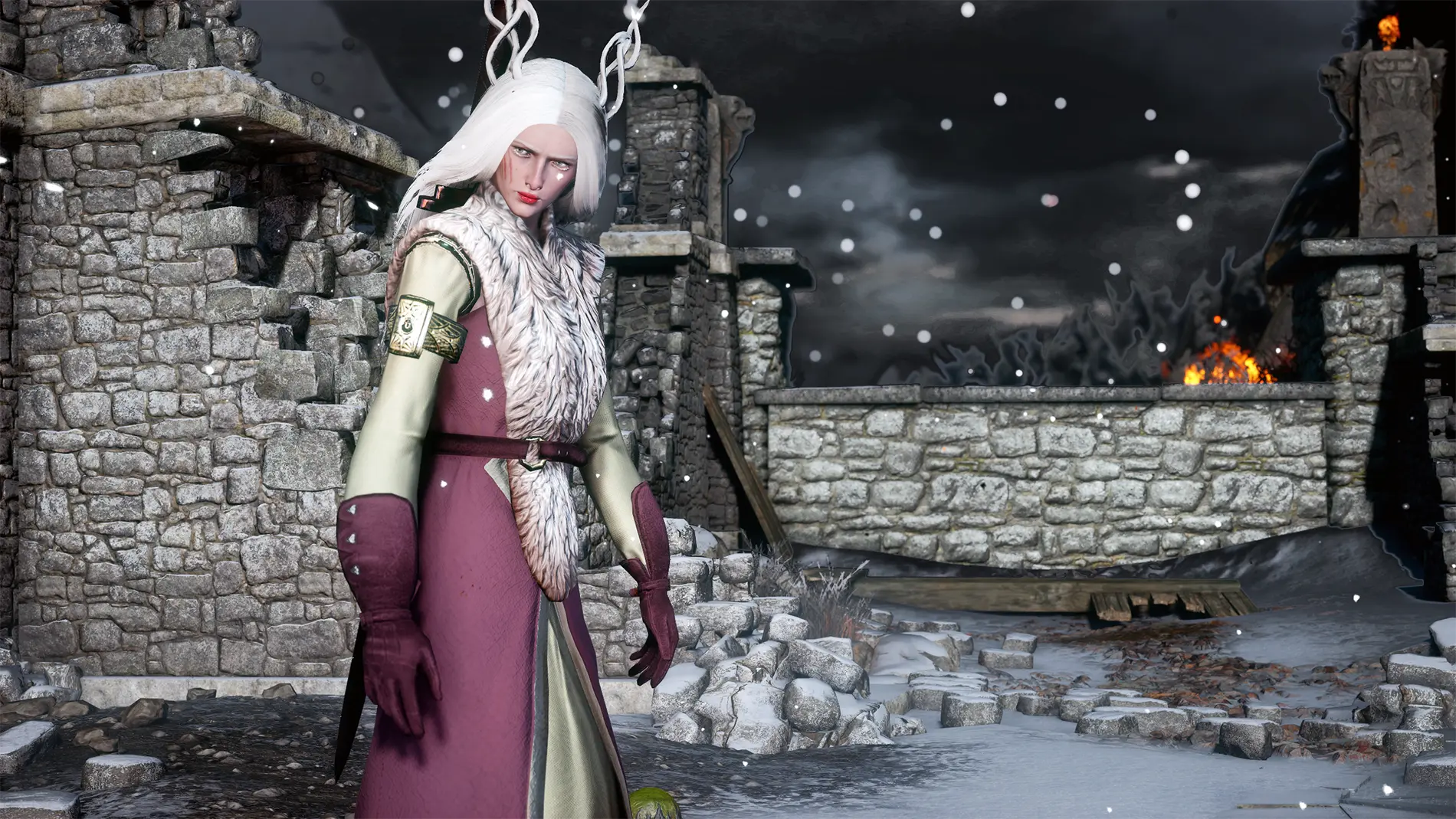 Ferelden Noble Dress For All Fem At Dragon Age Inquisition Nexus