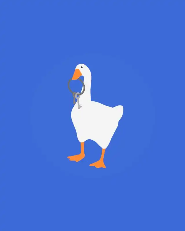 I made the goose from Untitled Goose Game for our friend group's