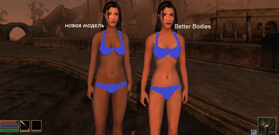 Better Bodies 3 alpha preview at Morrowind Nexus - mods and community.