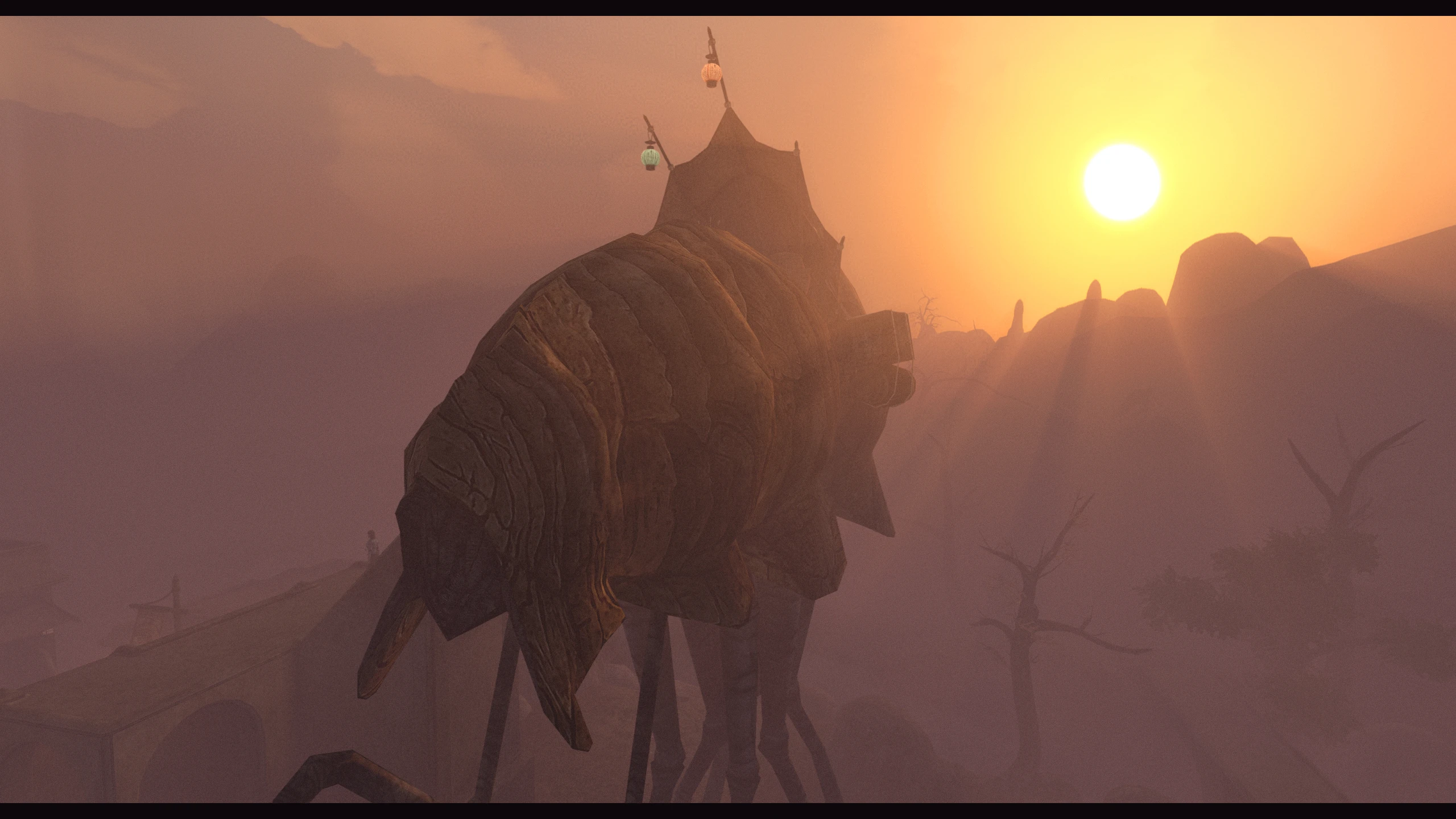 Silt Strider and Sunrise Silt Strider and Sunrise