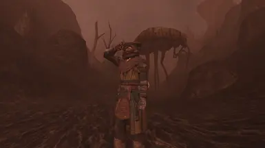 The dust storm in Morrowind