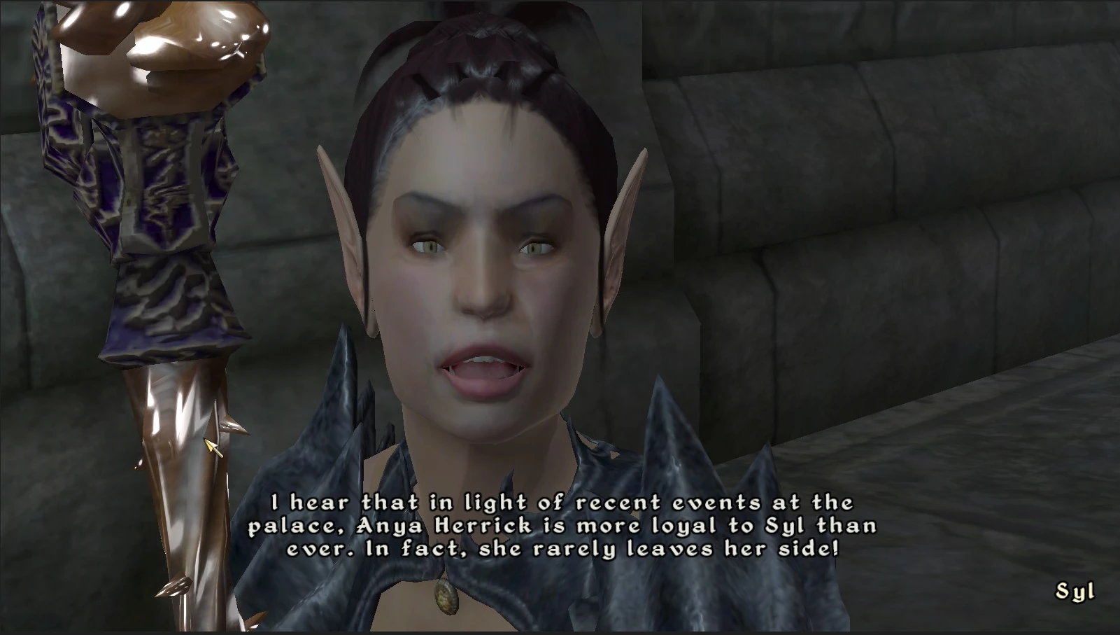 Syl doesn't know she's talking about herself at Oblivion Nexus - mods ...