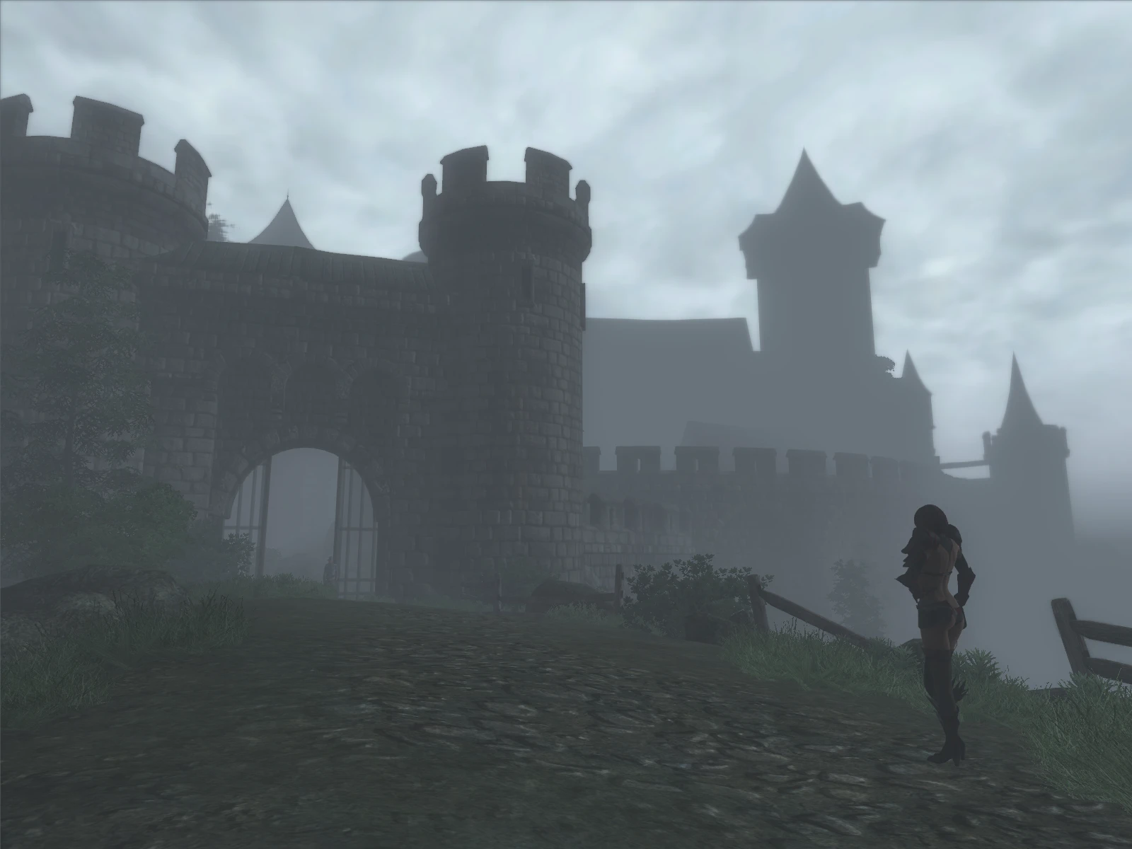 Nehrim foggy Castle Steinfeld at Oblivion Nexus - mods and community