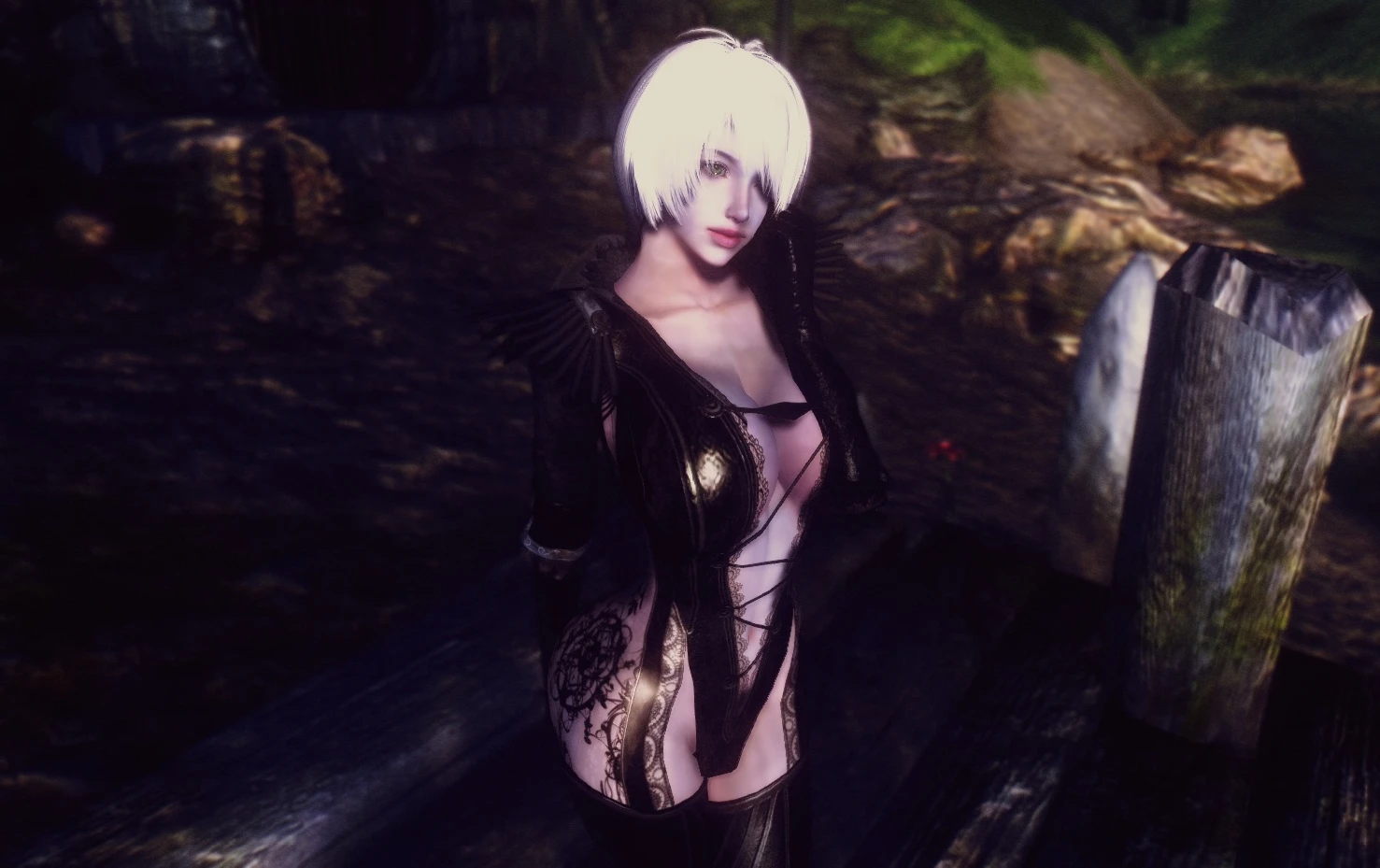 Oblivion feat hedara. Oblivion 2b Mod. Обливион эструс. Oblivion мод Estrus. Oblivion female character.