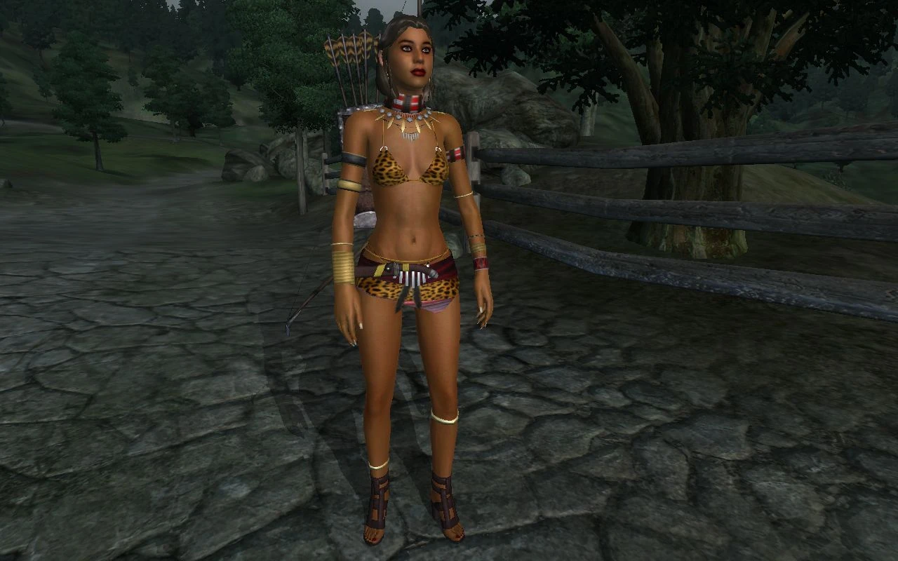 Sheva Alomar Tribal Outfit.