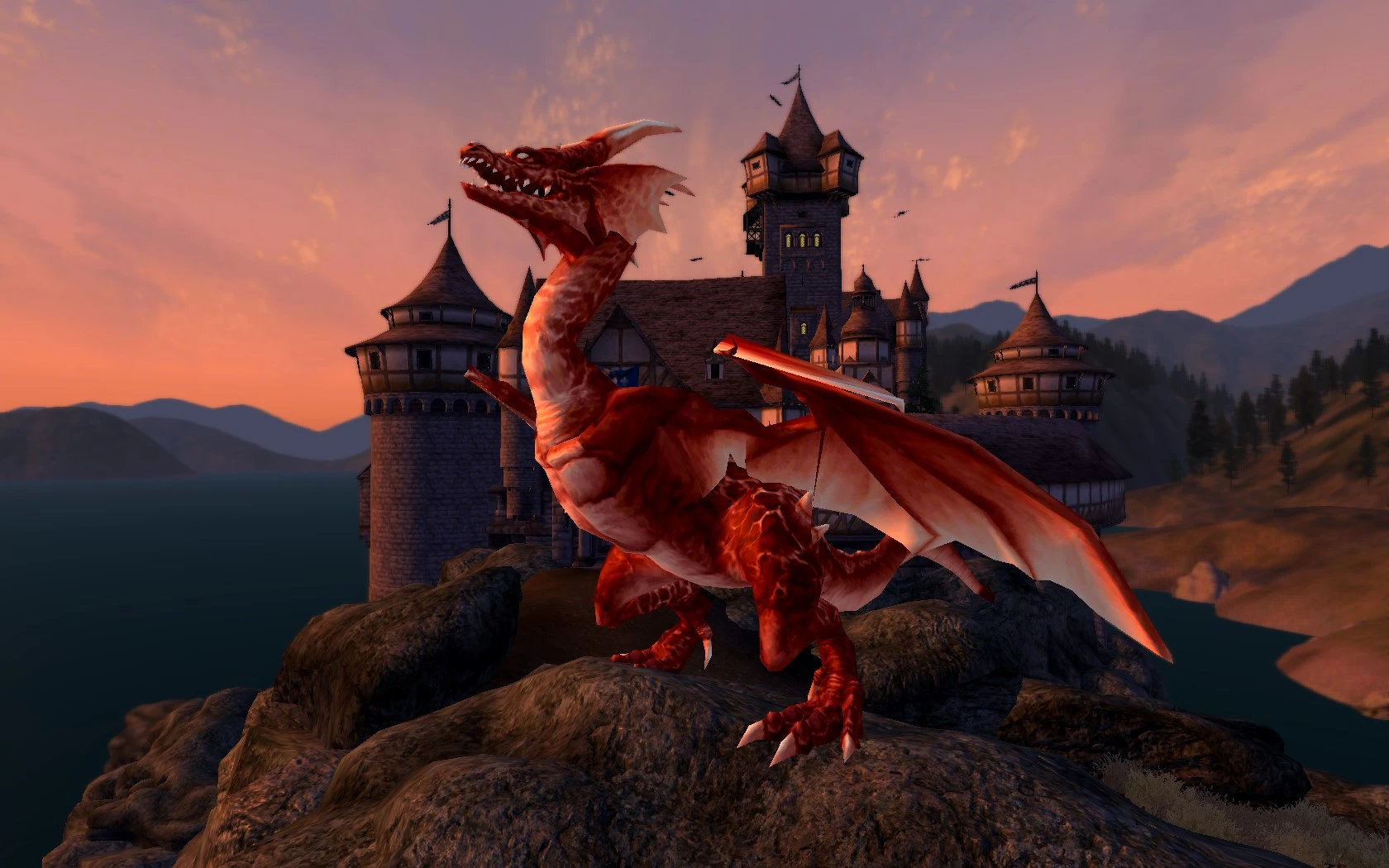 defend your castle dragons