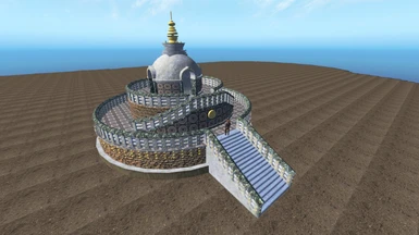 Stupa model