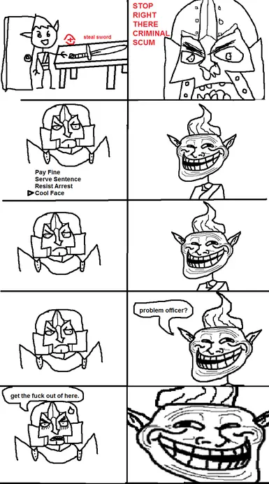 Trollface - Encyclopedia Dramatica