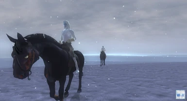 Word and Void - White Walkers riding horseback