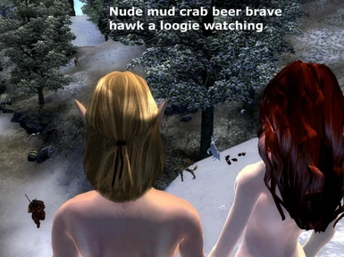 AIT 0113 - Nude Mud Crab Beer Brave Hawk a Loogie Watching