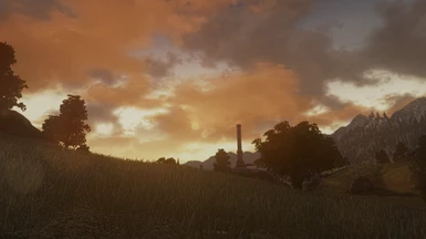 Imperial City at sunset