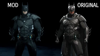 Comparison of Injustice 2 Mod vs Original at Batman: Arkham Knight ...