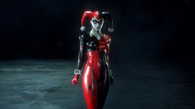Batman Arkham Knight 4K Harley Quinn Model Red