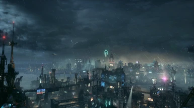 Batman Arkham Knight 4K Whole City