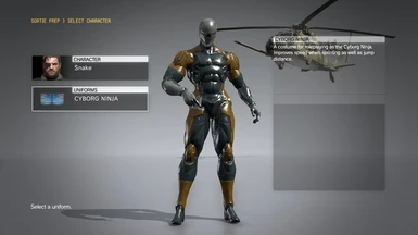 MGR Cyborg Ninja WIP