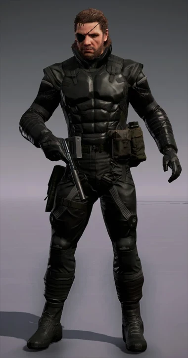 Screenshot :: MGS1 Style Sneaking Suit with TMWSTW and Darker Sneaking Suit.