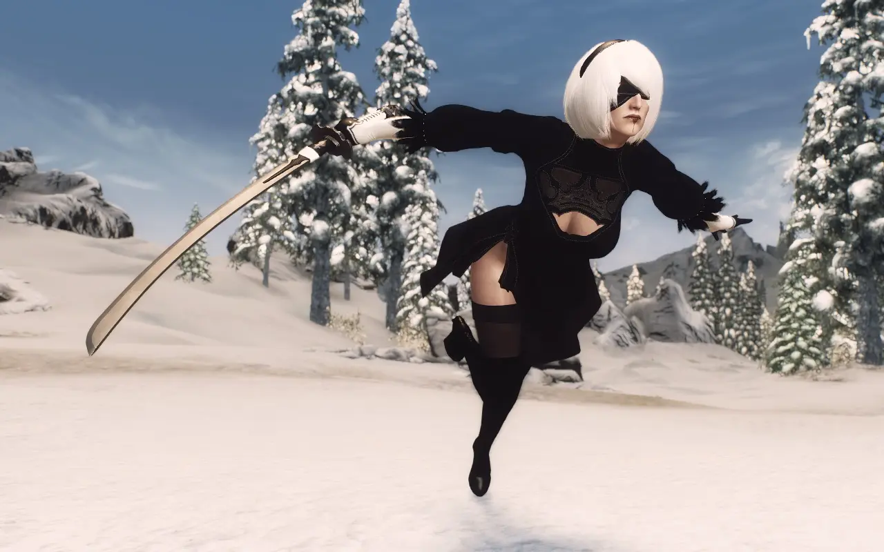 Skyrim прическа 2b