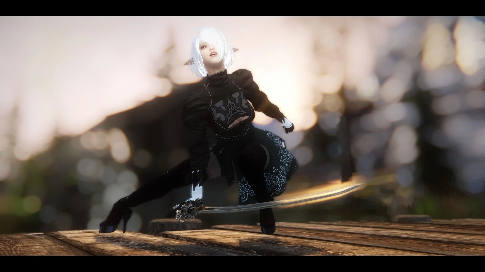 Skyrim прическа 2b