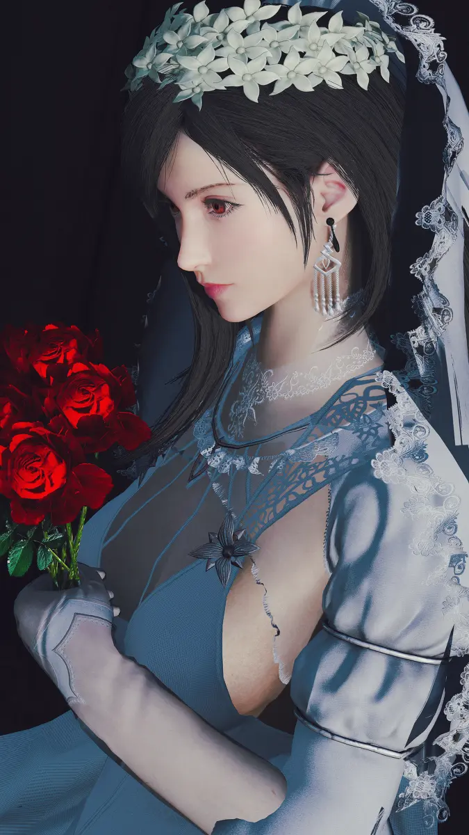 tifa wedding dress