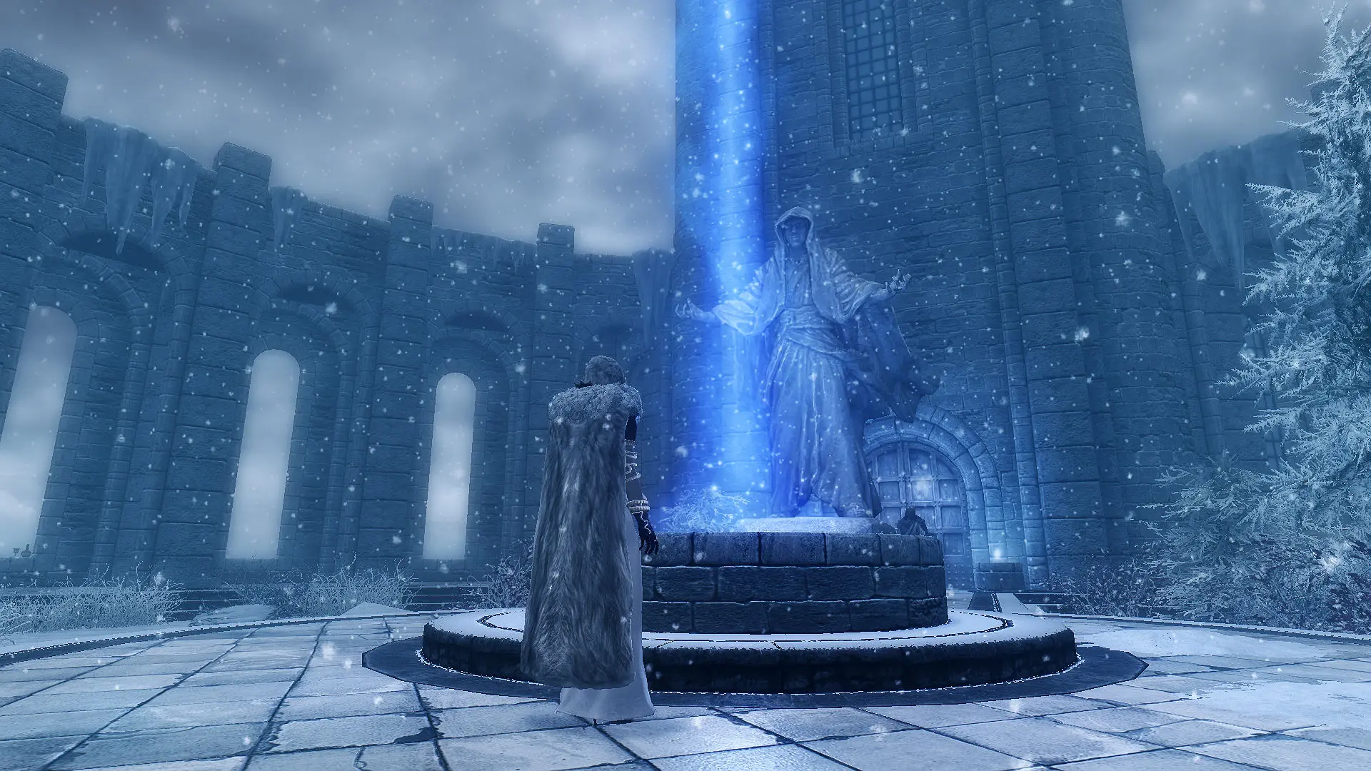 College of winterhold. Коллегия магов Винтерхолда. Статуя коллегии Винтерхолда. Коллегия Винтерхолда арт. Скайрим коллегия Винтерхолд.