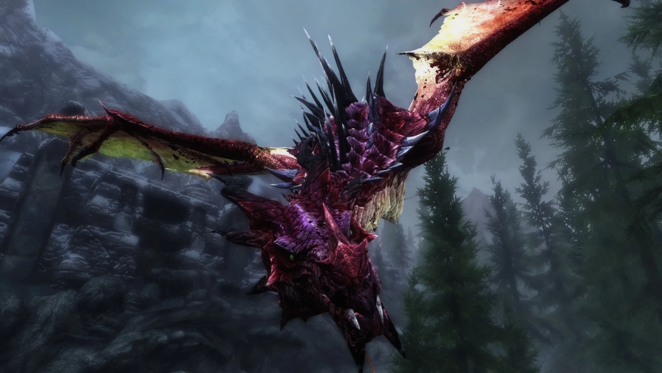 Magma dragon at Skyrim Nexus - Mods and Community