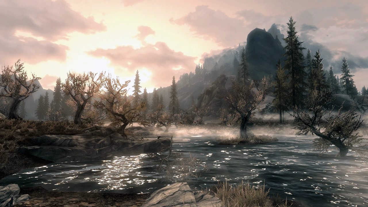 Beautiful foggy Morning at Skyrim Nexus - Mods and Community