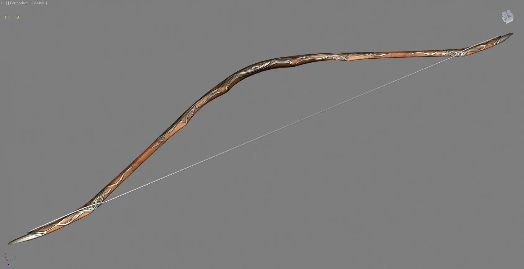 Elven bow WIP.