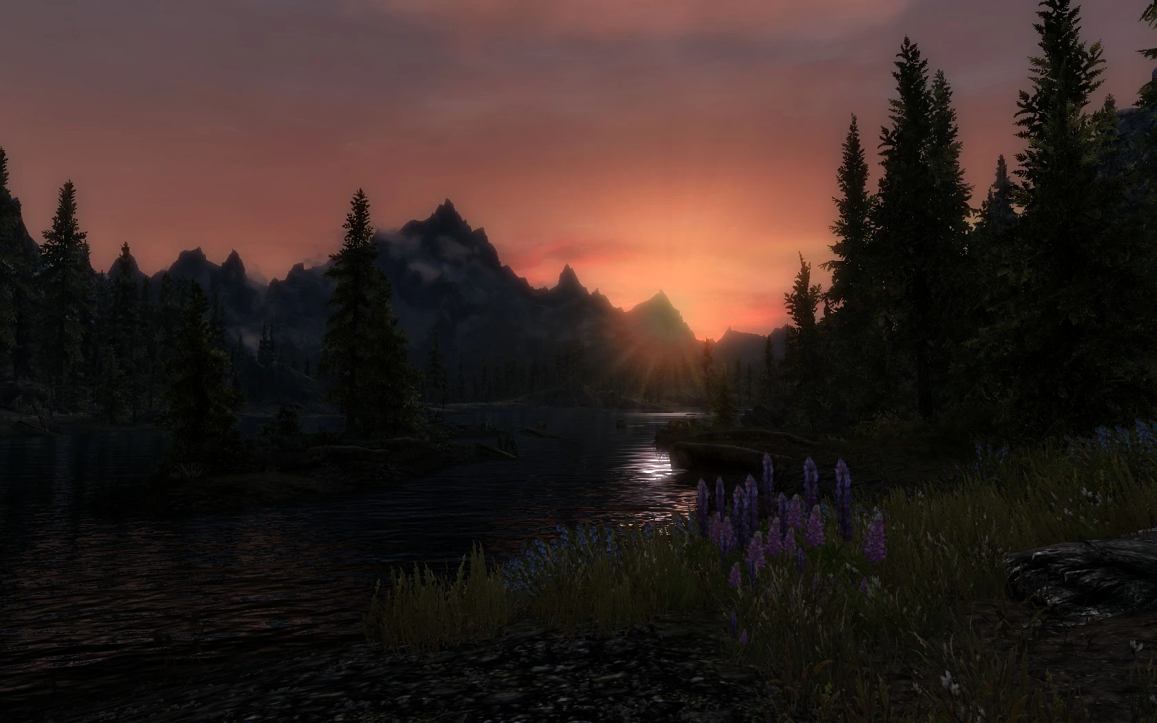 Sunset at Skyrim Nexus - Mods and Community