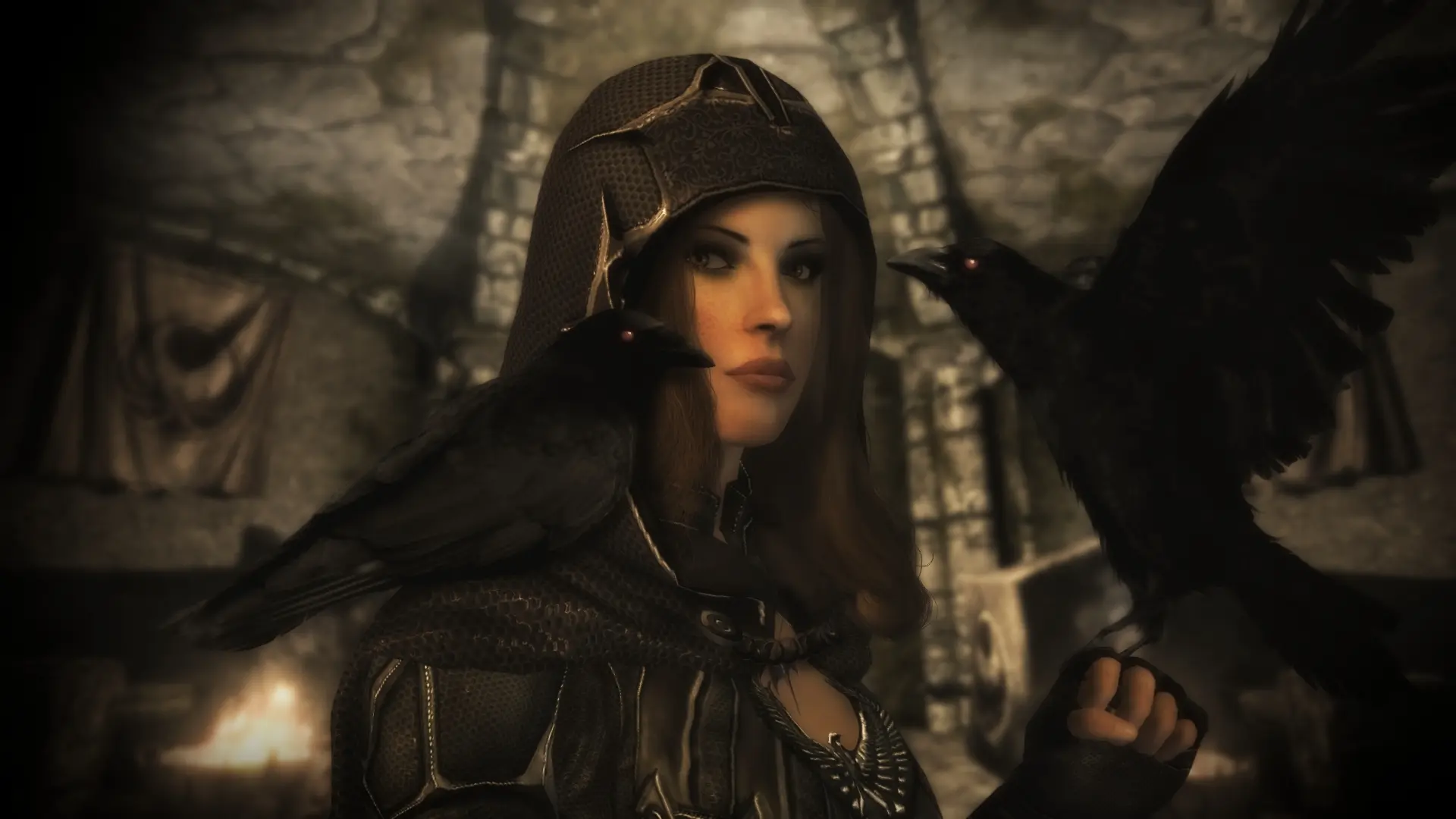 Amelie And Her Crows At Skyrim Nexus - Mods And Community