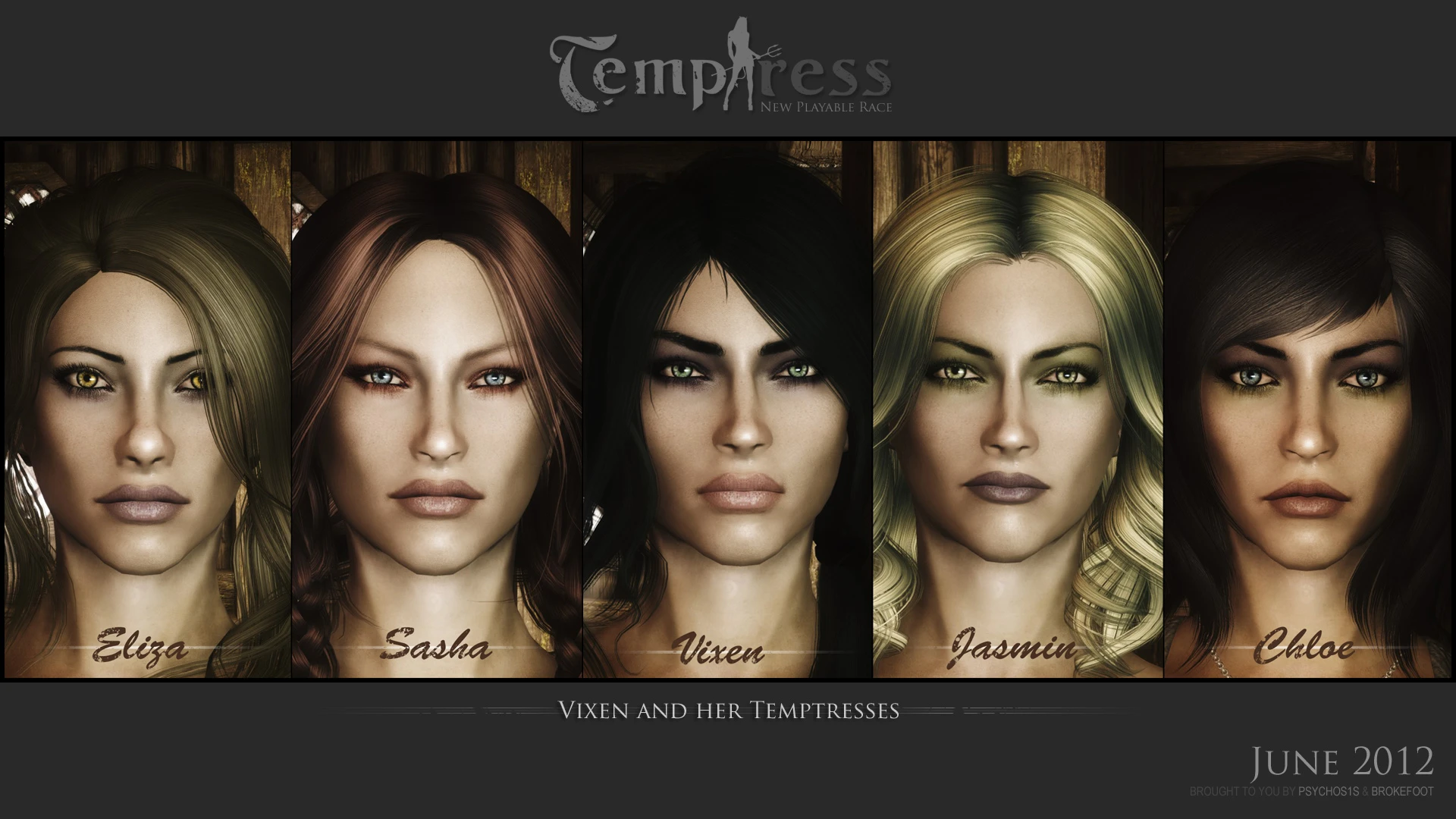 Vixen and her Temptresses JUNE 2012.