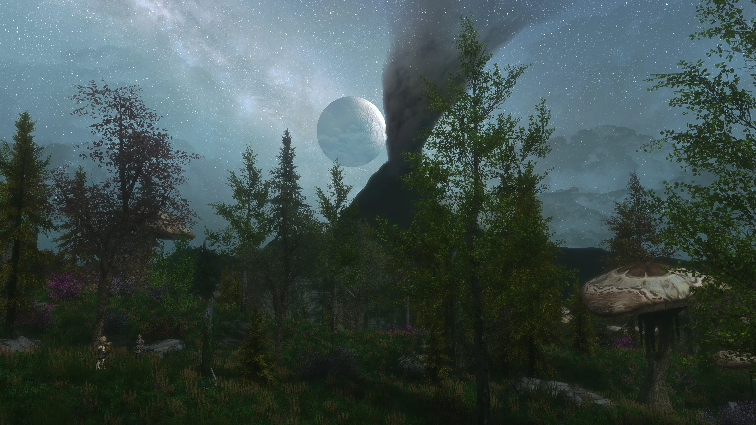 Moon over Red Mountain at Skyrim Nexus - Mods and Community