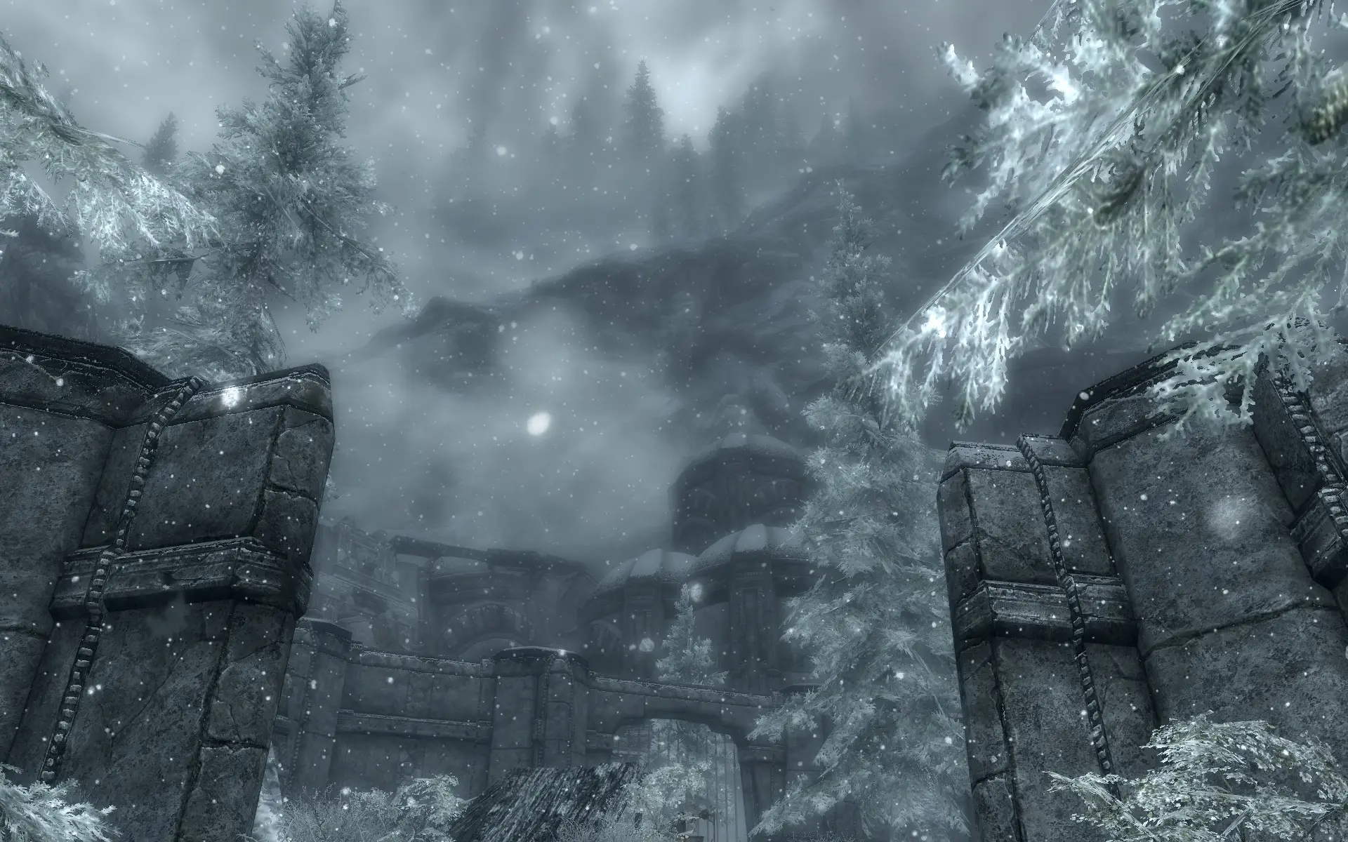 snowy ruins at Skyrim Nexus - Mods and Community