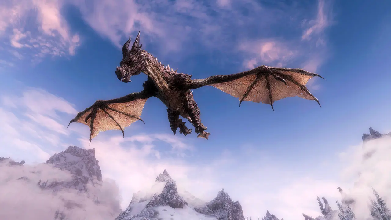 You And Loan Dragon At Skyrim Nexus - Mods And Community