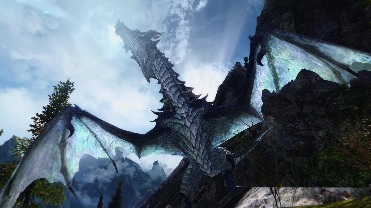 Ice Dragon at Skyrim Nexus - Mods and Community