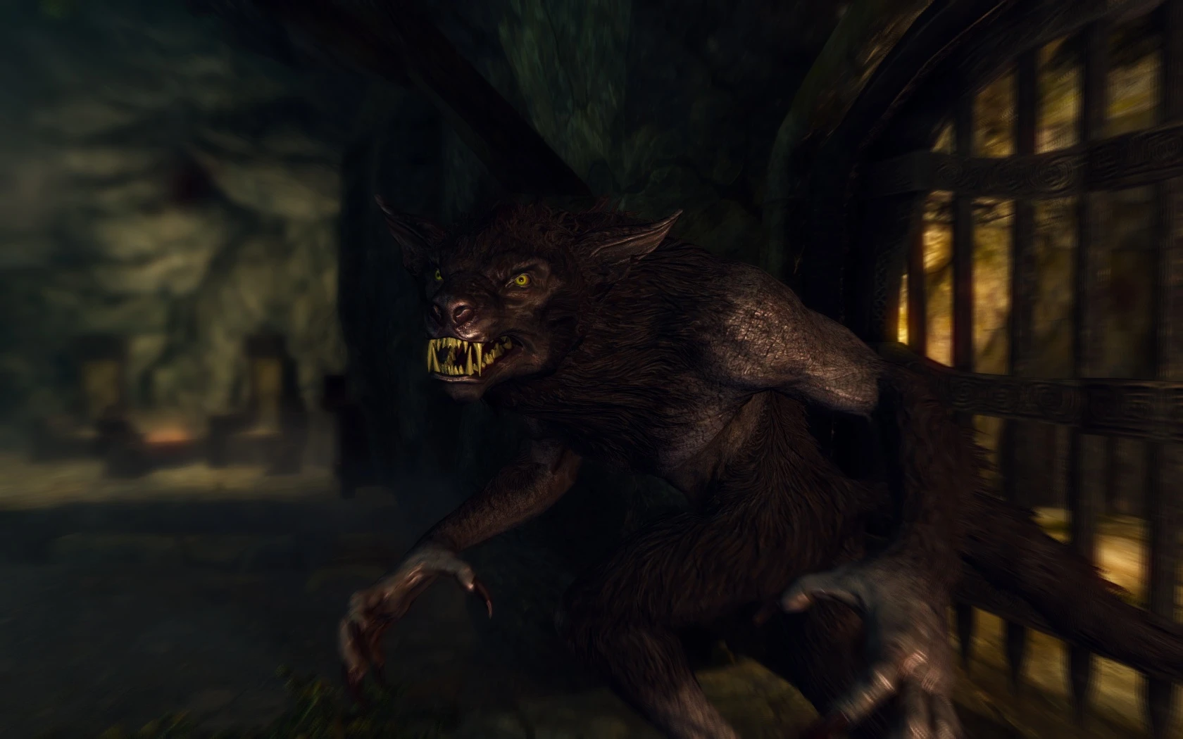 skyrim se werewolf mod