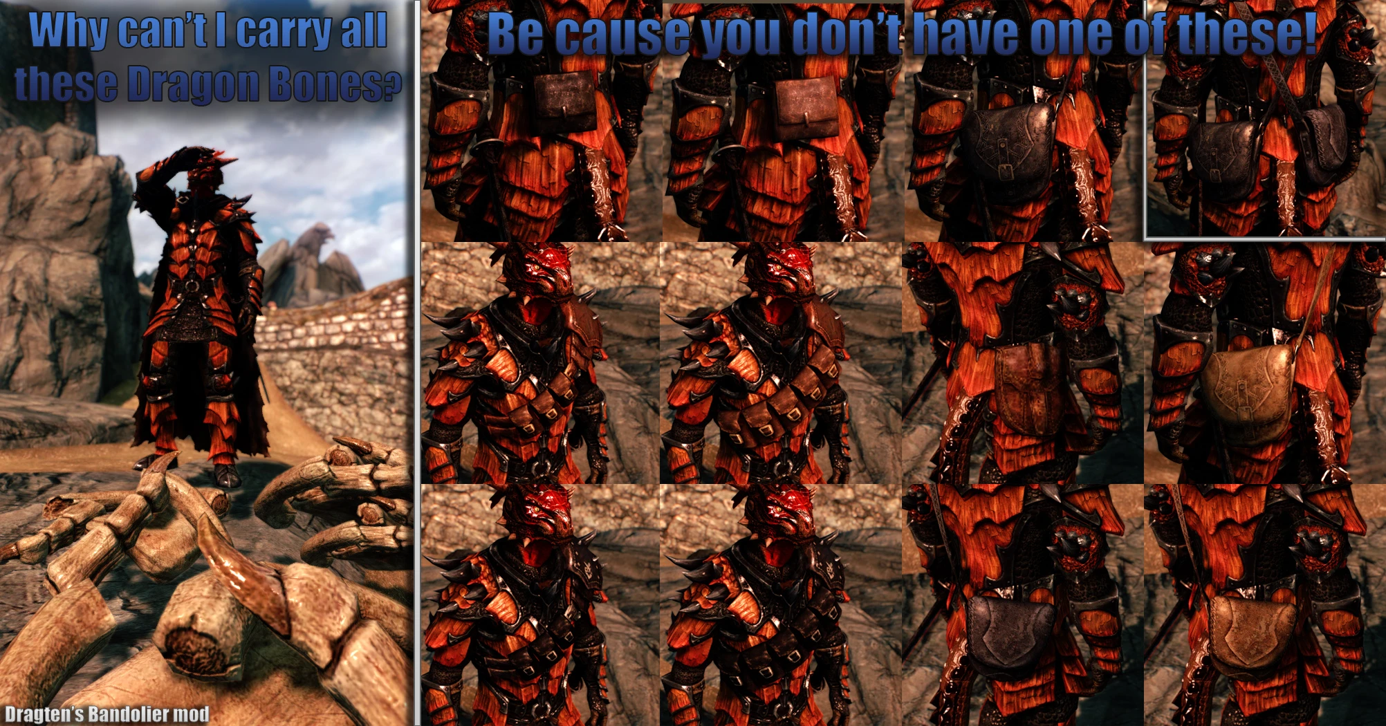 Bandolier Bags And Pouches At Skyrim Nexus Mods Community Bandolier Bags And Pouches At Skyrim