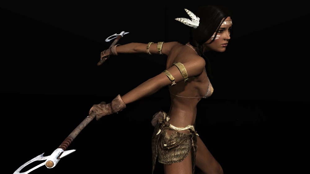 skyrim native american mod