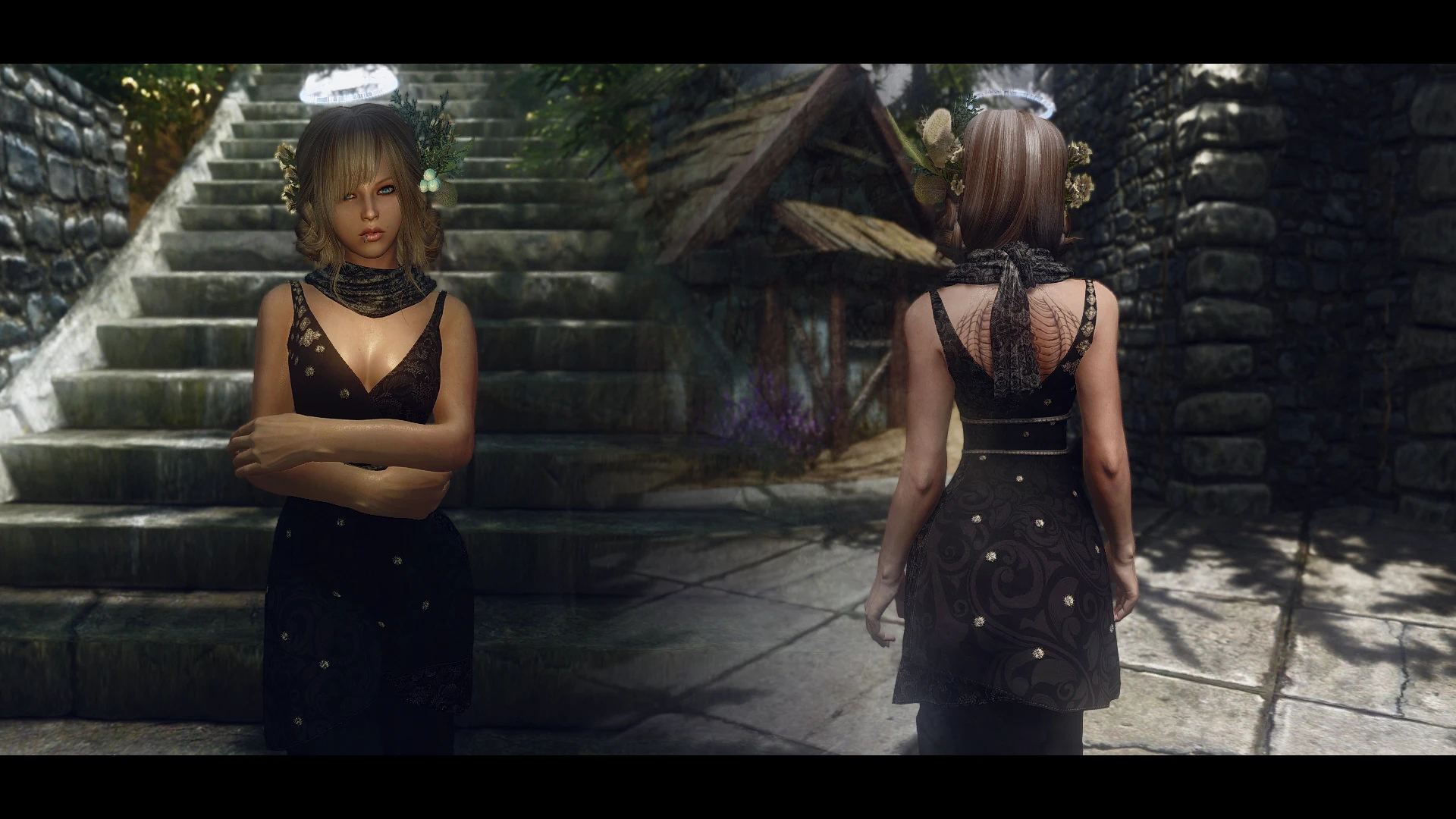 Woman dress skyrim mod описание