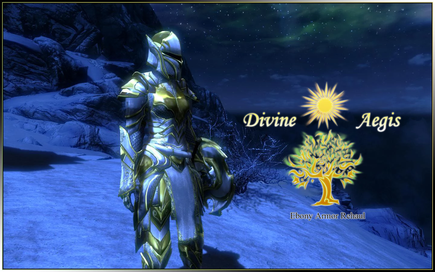 Divine Aegis HD - Ebony Armor Rehaul.