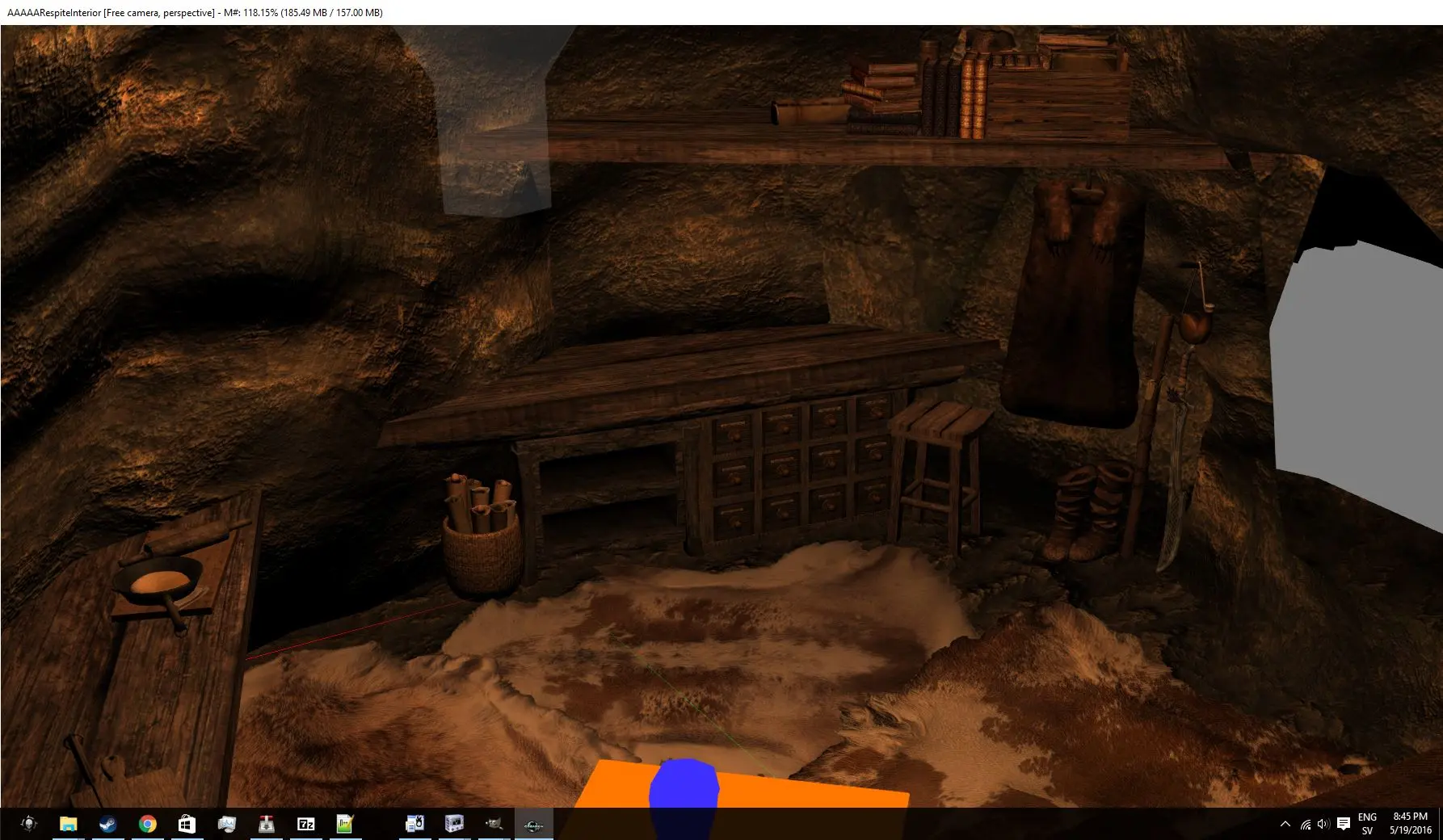 Respite Alpha Build a Cave Home Workbench at Skyrim