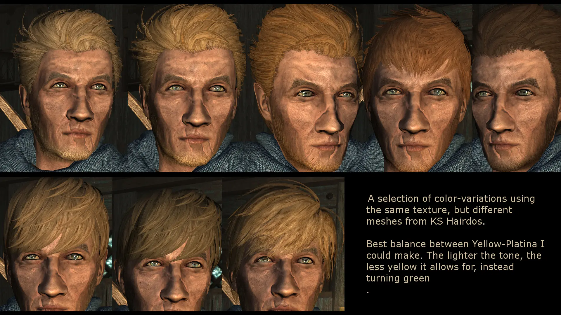 Custom Hair for Males lore-Friendly.