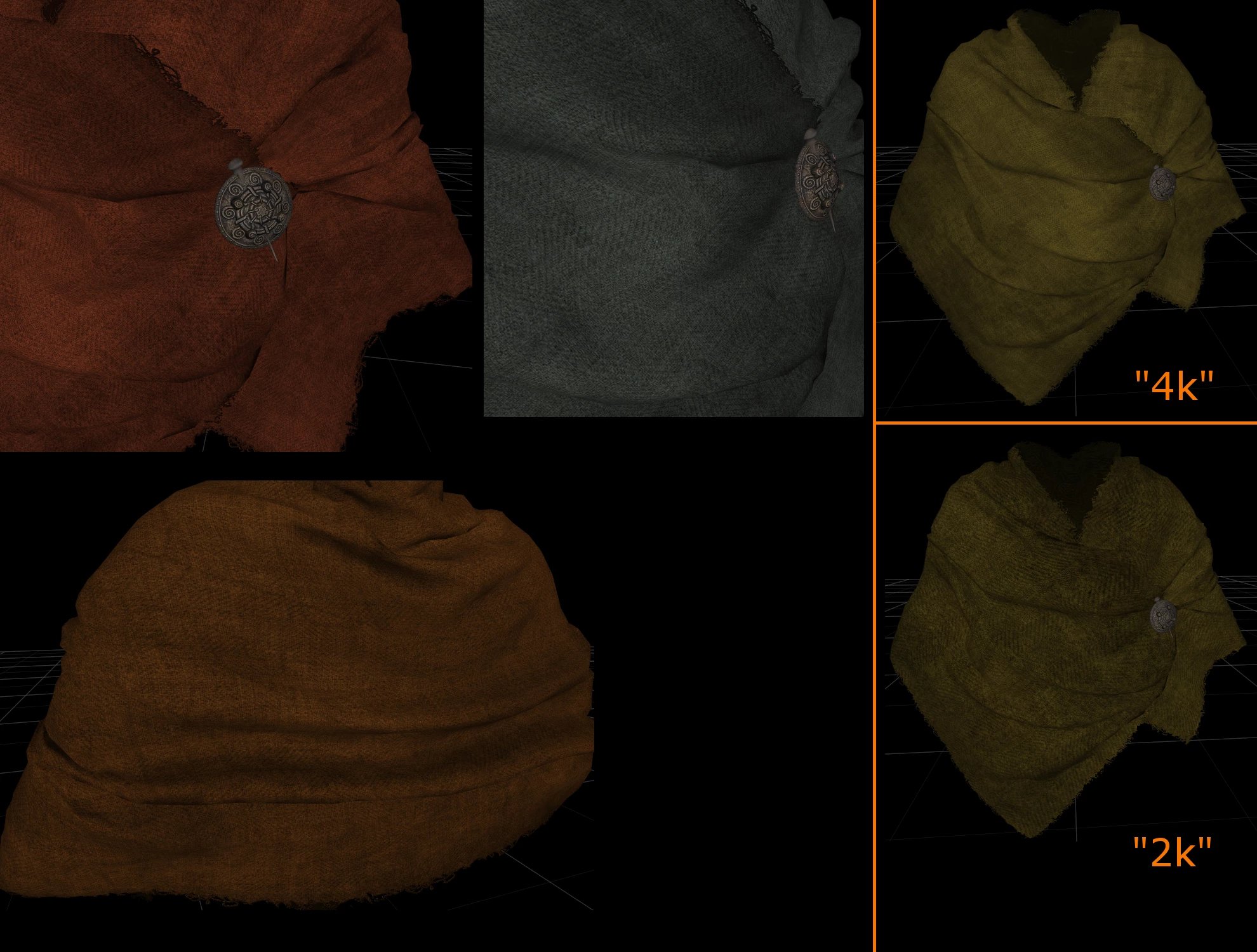 Blanket Scarf HD Project - Rough texture Alpha Blanket Scarf HD Project - Rough texture Alpha